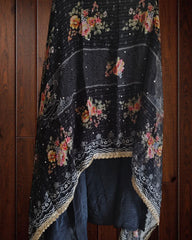 Crepe pakistani unstiched Suit