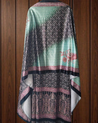 Winter Wear - Velvet Digital Printed Unstitched Suit