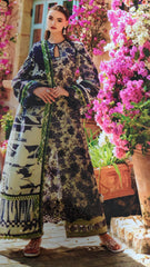 🌸 Pakistani Cotton Embroidery Suit Set – 3 Pc Elegance with shiffon Printed Dupatta 🌸