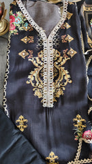 Pakistani  Muslin Digital Print suit