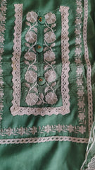Muslin embroidary  suit