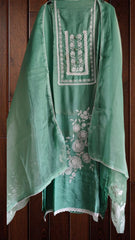 Muslin embroidary  suit