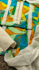 Pakistani Cotton Un STITCHED SUIT