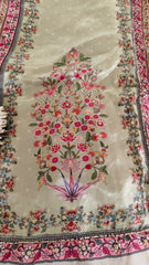 Crepe pakistani unstiched Suit