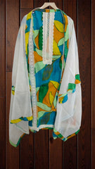 Pakistani Cotton Un STITCHED SUIT