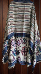 Muslin ikkat  Digital Print suit