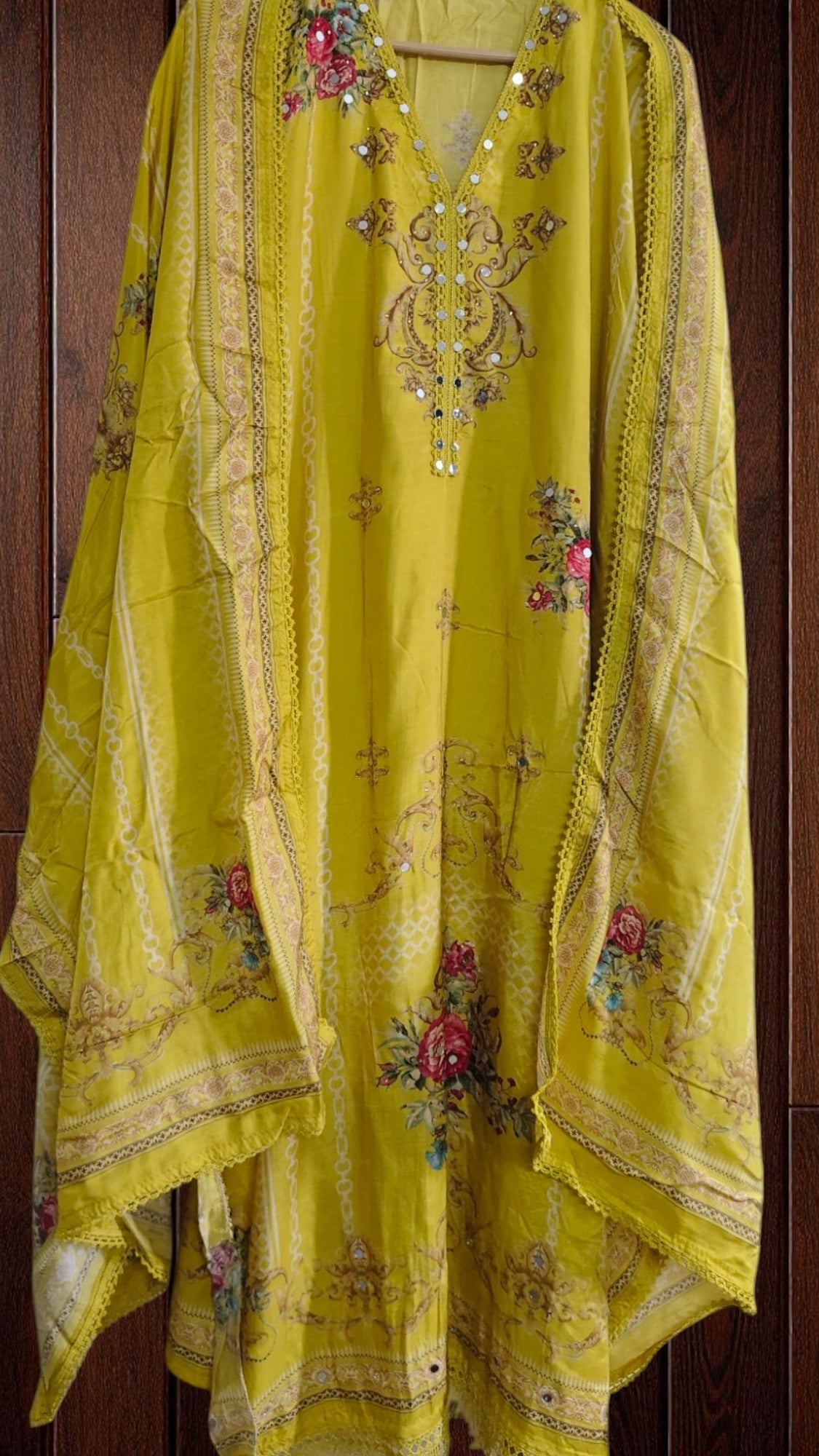 Pakistani  Muslin Digital Print suit