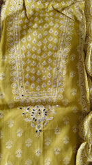 Muslin Digital Print Suit Unstiched suit 3 pc set