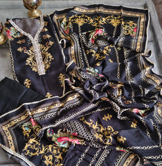 Pakistani  Muslin Digital Print suit