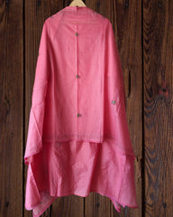 Modal unstiched kurta with hand embroidary on all over kurta rayon bottom n modal dupatta with hand work embroidery