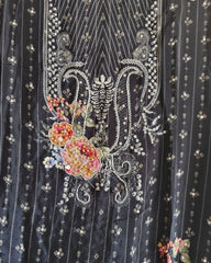 Crepe pakistani unstiched Suit