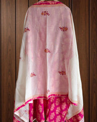 Cotton Printed Suit with Croatia Neck Design & Matching Dupatta (Unstitched)