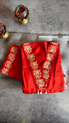 Elegant  muslin Embroidered Suit with Crochet Lacing Detailing