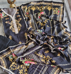 Pakistani  Muslin Digital Print suit
