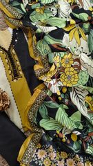 Pakistani  Muslin Digital Print suit